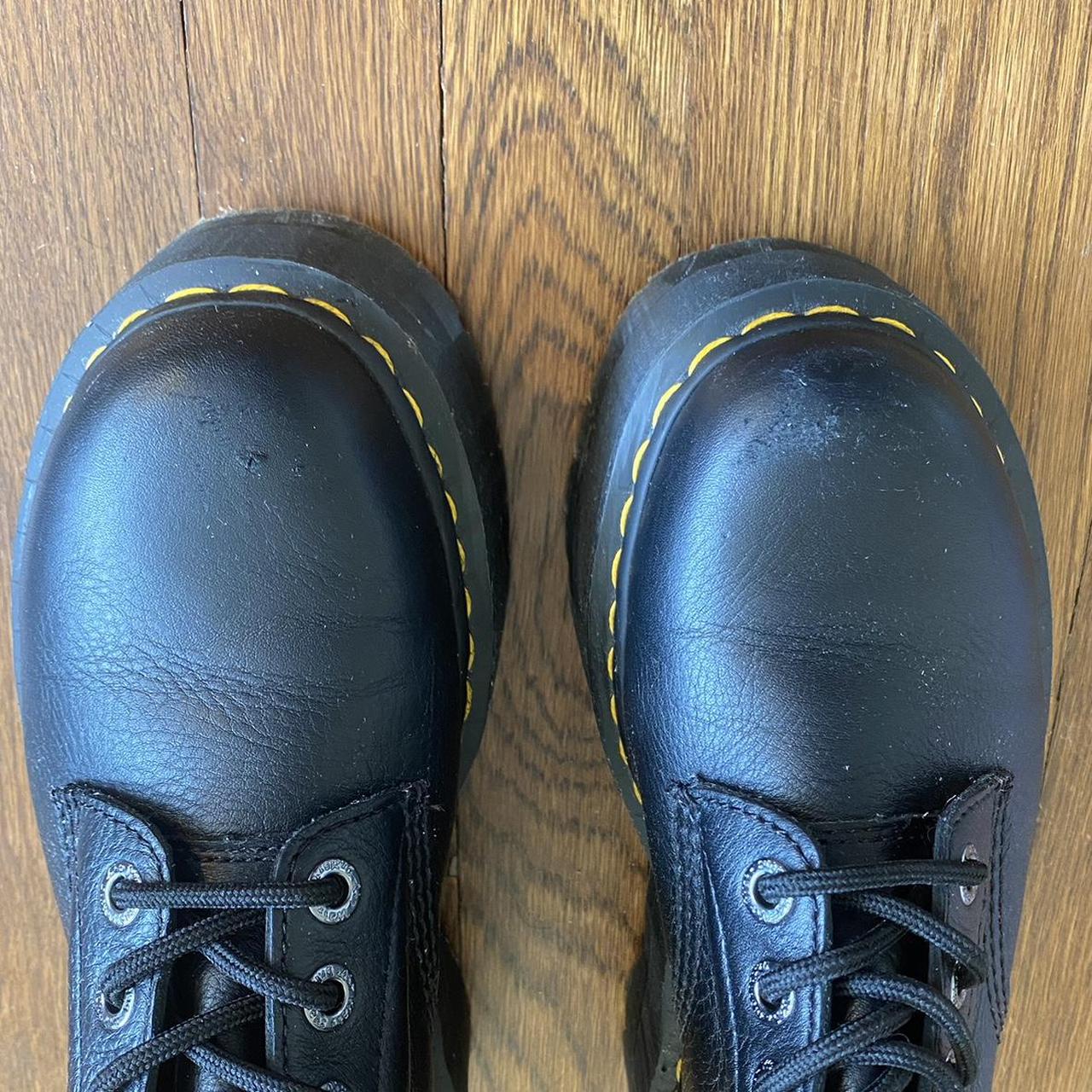 Dr. Martens Women's Black and Yellow Boots (2)