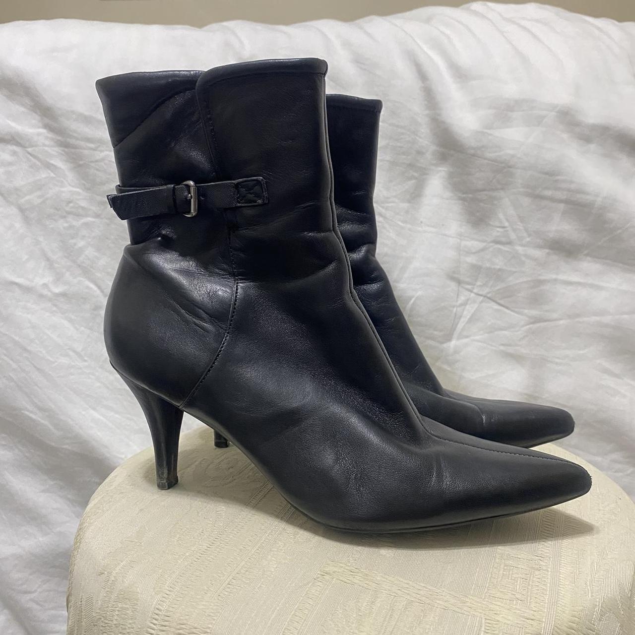 Nine west heel boots best sale