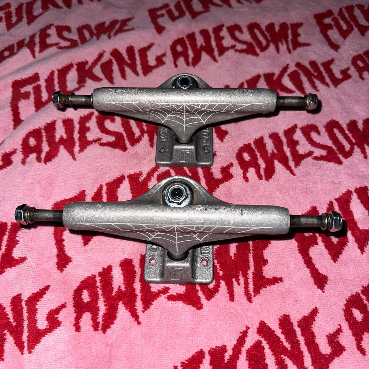 independent trucks justin henry pro model cobweb... Depop