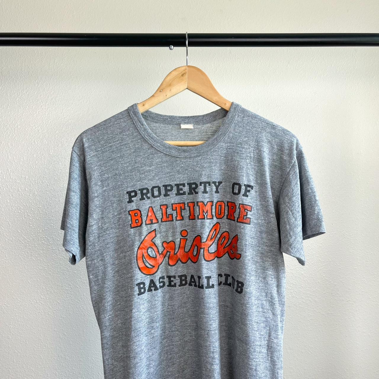 Vintage Baltimore Orioles Shirt, MLB Orange Graphic Tee