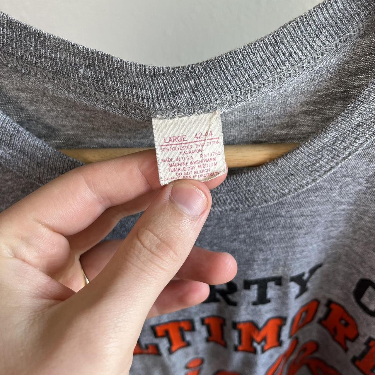 Baltimore Orioles 80's XL T-Shirt Single Stitch - Depop