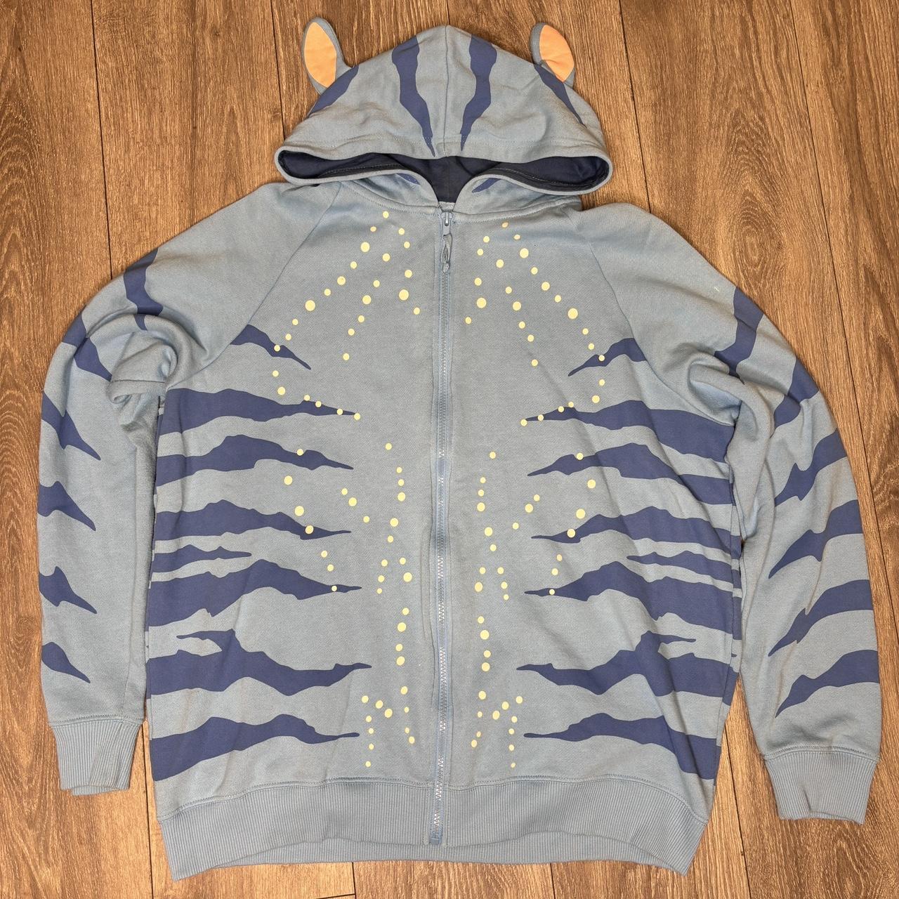 Avatar Hoodie Adult Large Blue Full Zip Pandora. Depop