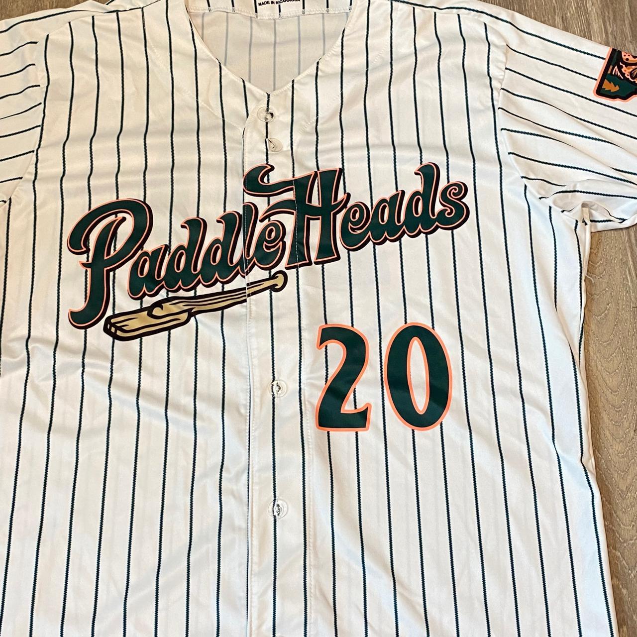 Missoula Paddleheads MiLB Pinstripe Rawlings Baseball Jersey cheapest Men's Large 44