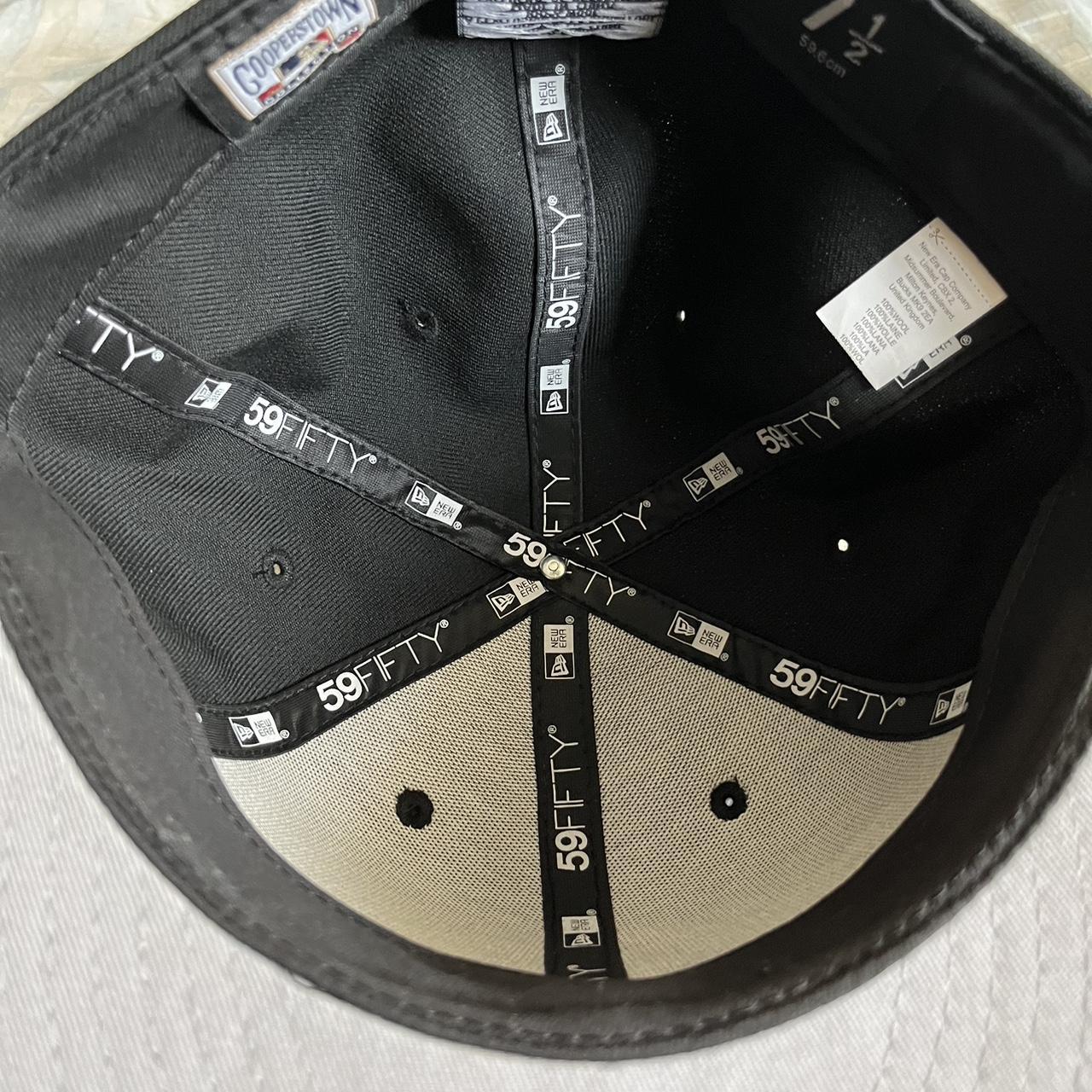 chicago white sox new era 5950 fitted black dome... - Depop
