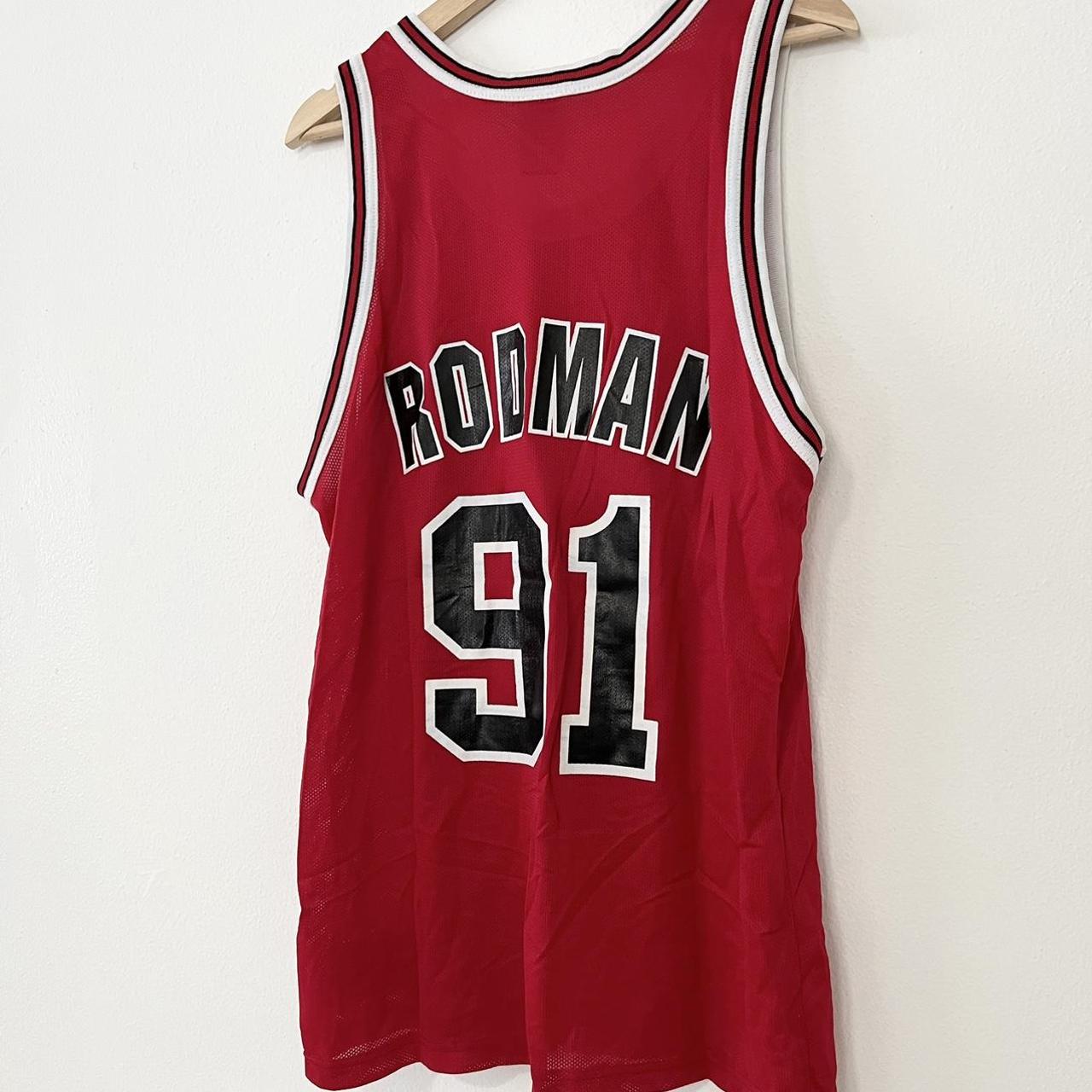 Champion Dennis Rodman Basketball Classic Sz 44 Chicago Bulls