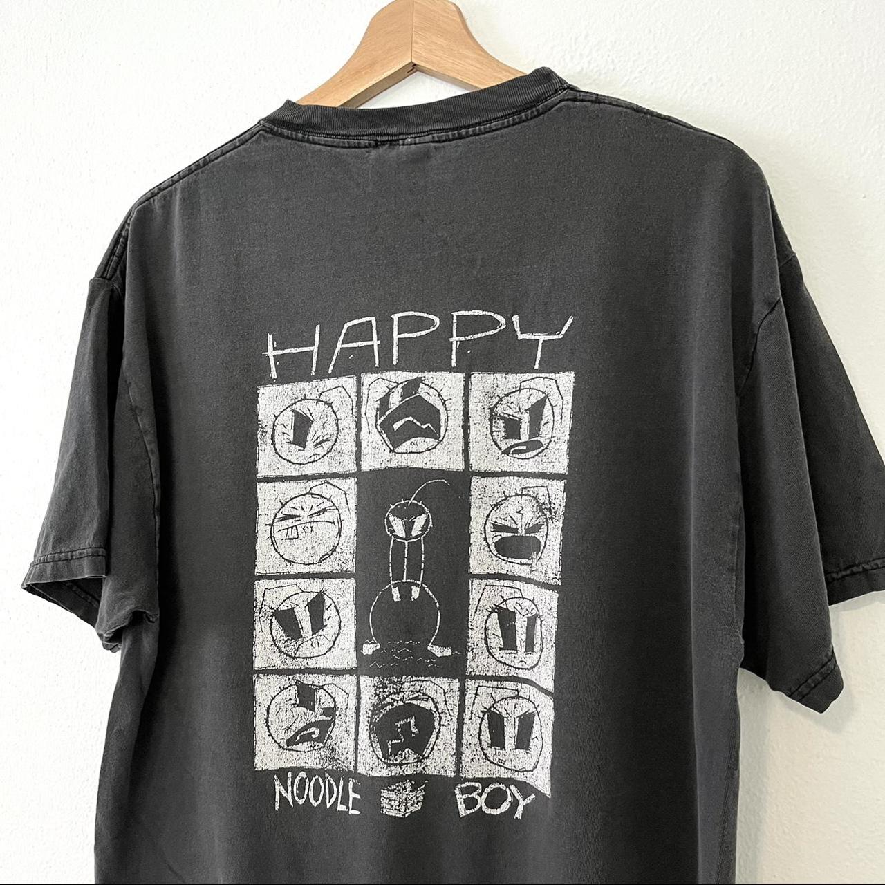 Vintage original faded and worn happy noodle boy - Depop