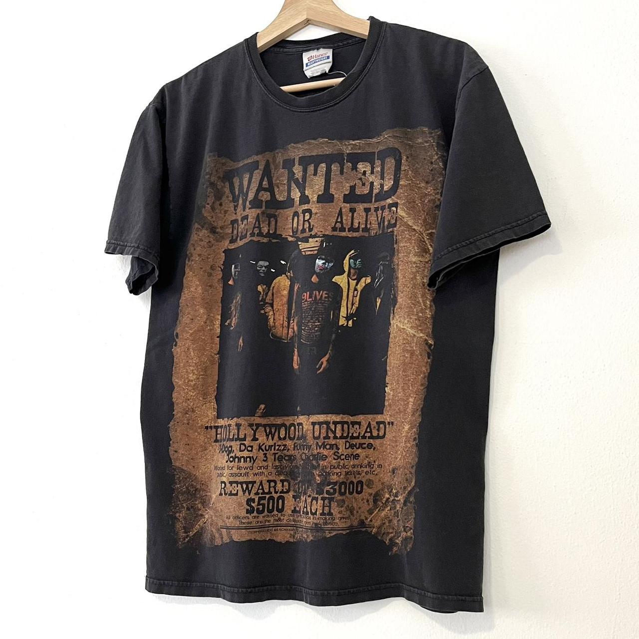 Hollywood UNDEAD バンドTシャツ Hanes Mサイズ US古着 Hollywood UNDEAD バンドTシャツ Hanes Mサイズ US古着