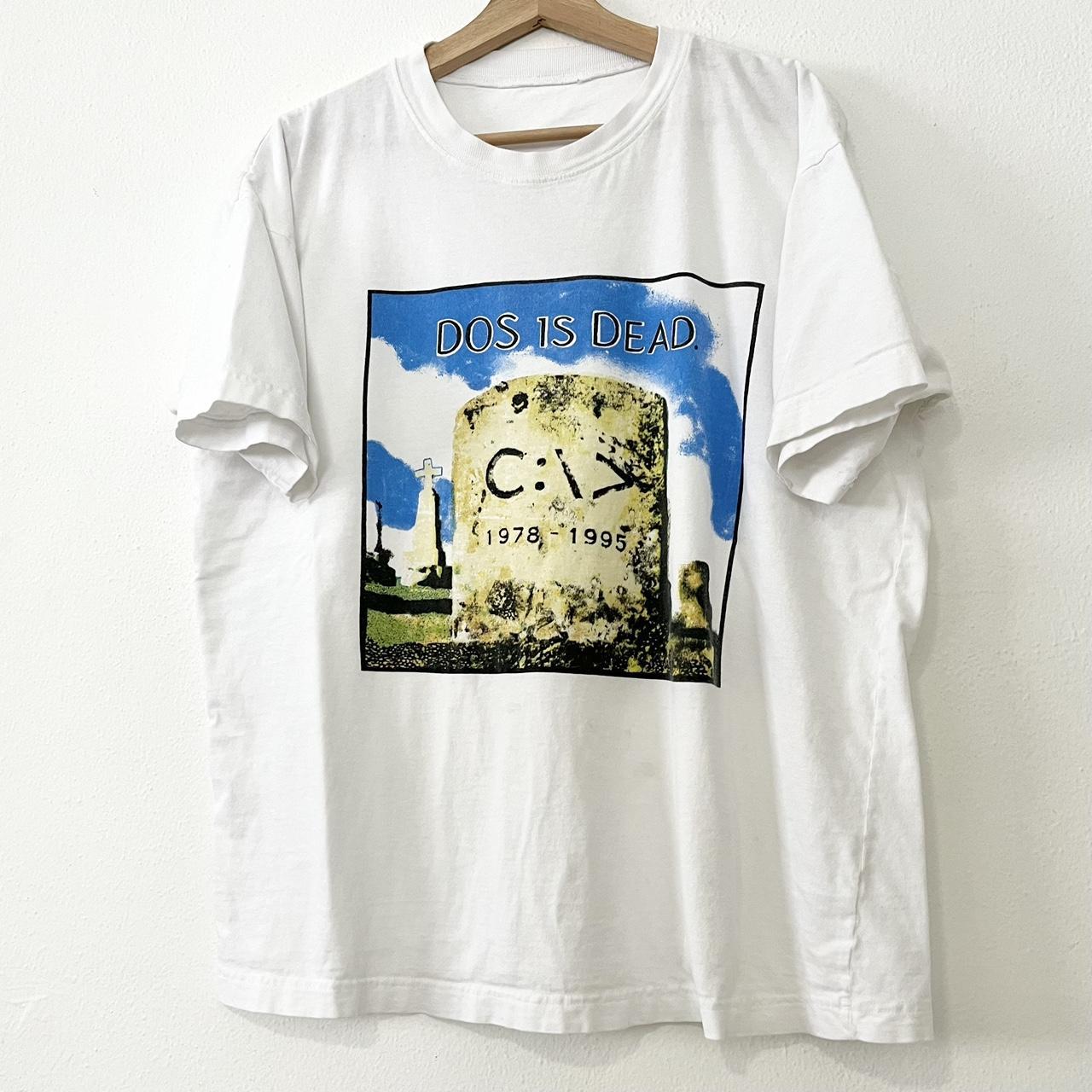 Vintage 90s windows 95 dos is dead microsoft | Depop