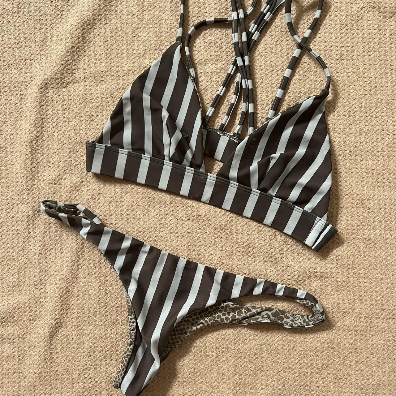 Acacia swim bikini. Super cheeky Brazilian. Size P (... - Depop