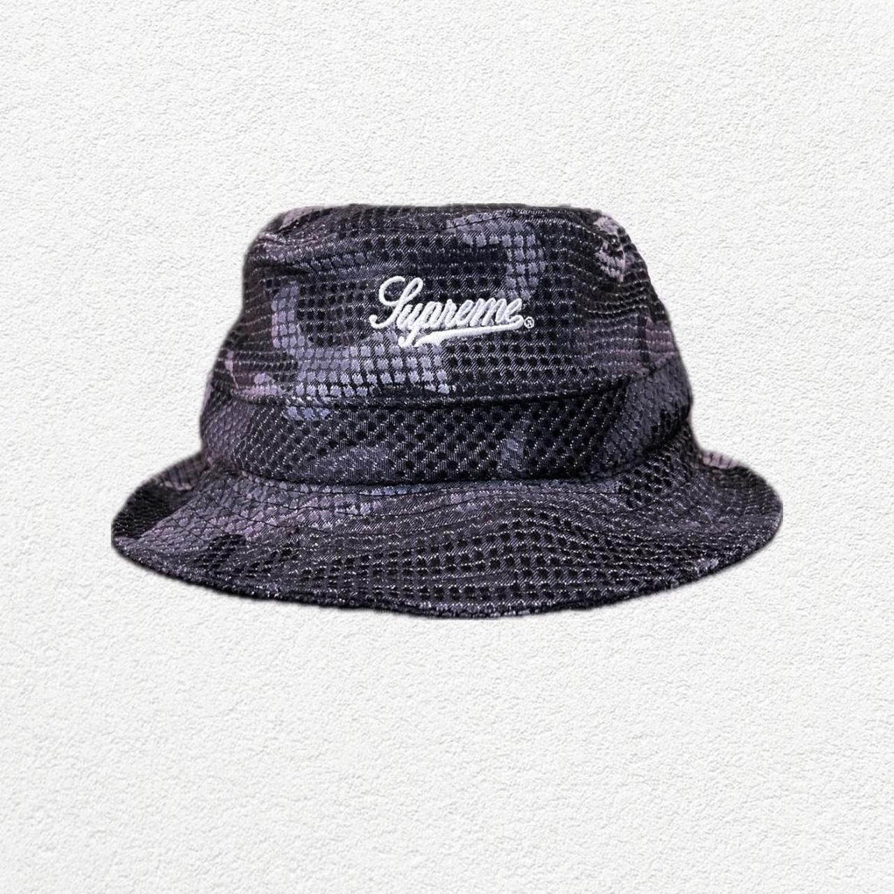 Supreme Camo Grid Velvet Crusher textured