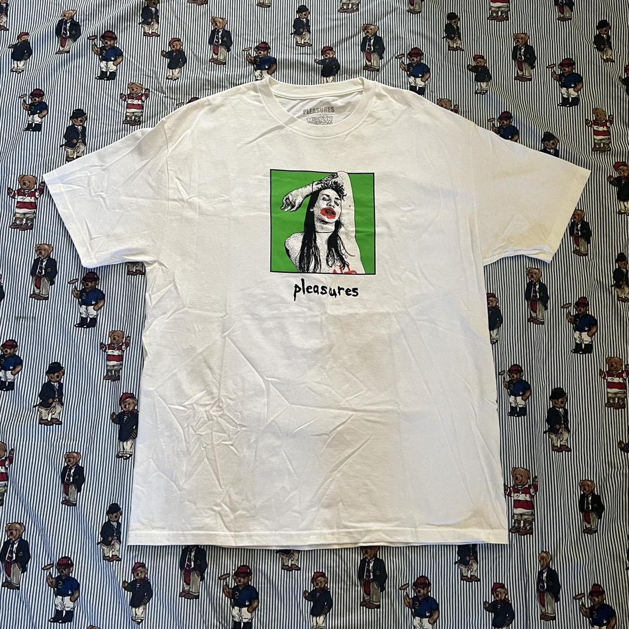 PLEASURES x Marilyn Manson コラボ ロングTシャツ Pleasures Now x Marilyn Manson T-Shirt S UNI Big Face
