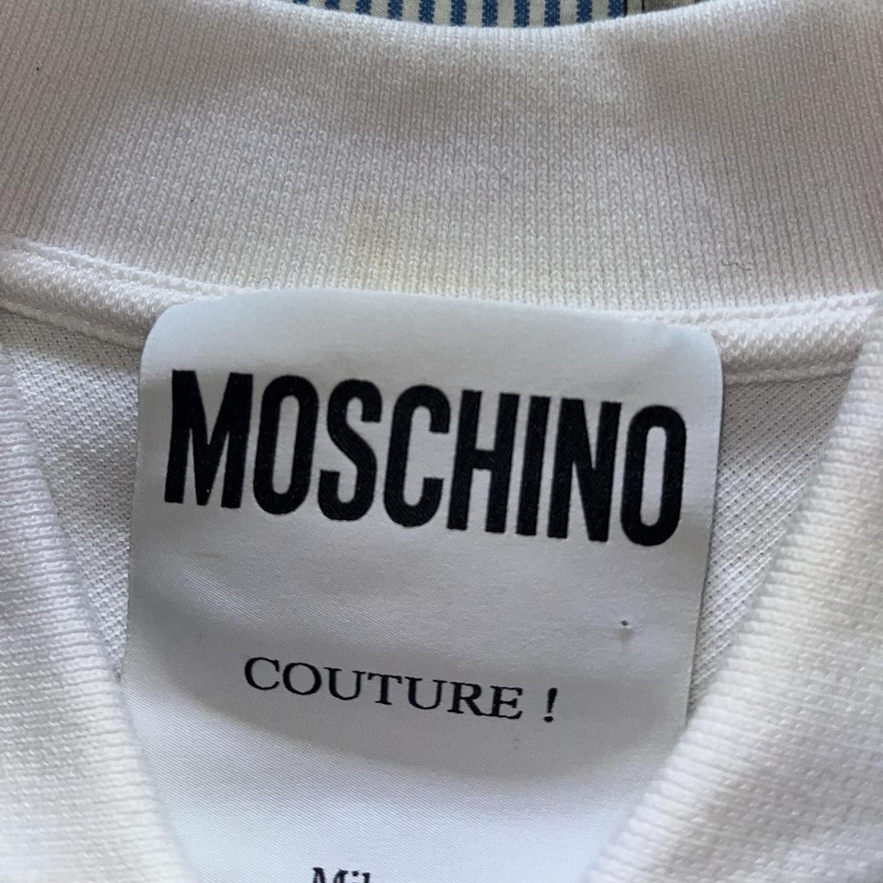 BNWT Moschino mini teddy bear polo shirt Size: