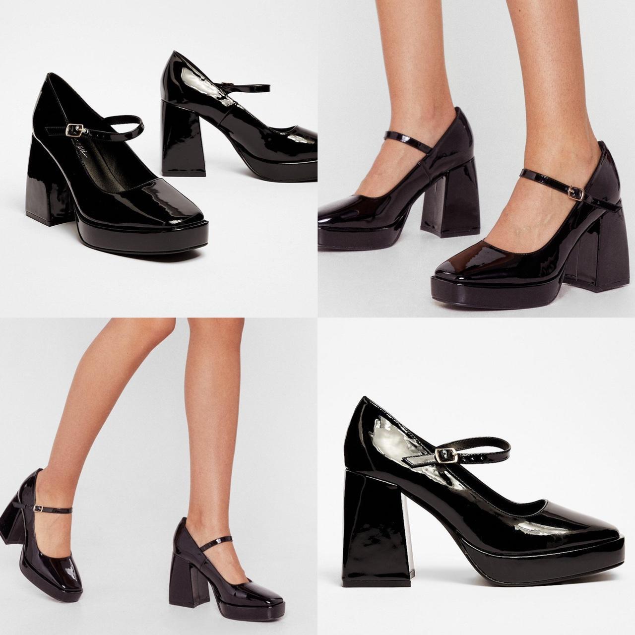 nasty gal platform mary janes