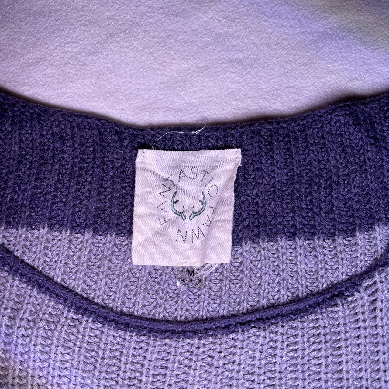 Oversized striped sweater -soft and loose -kind of... - Depop