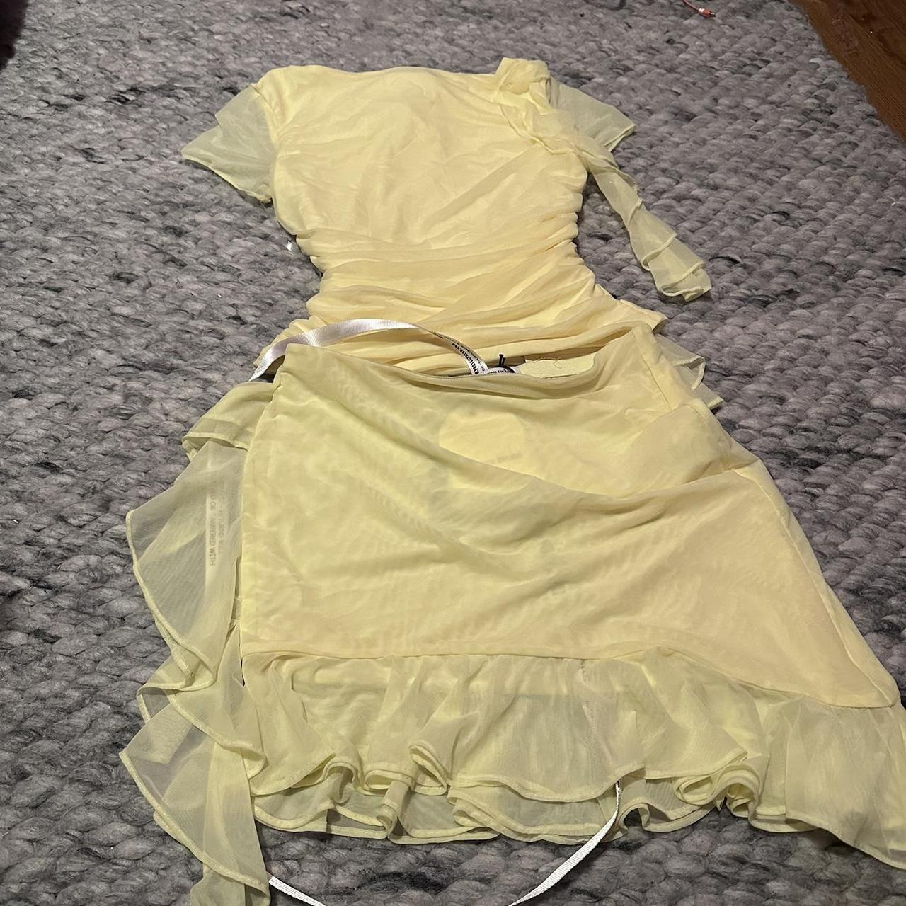 Mistress Rocks limoncello set - ruffle top &... - Depop