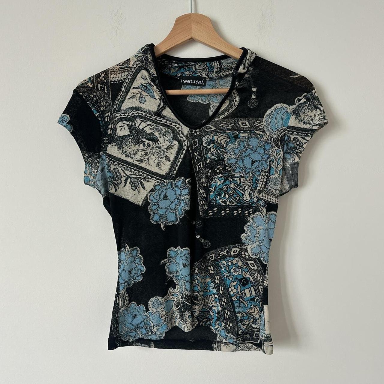 Vintage Wet buy Seal 90s top