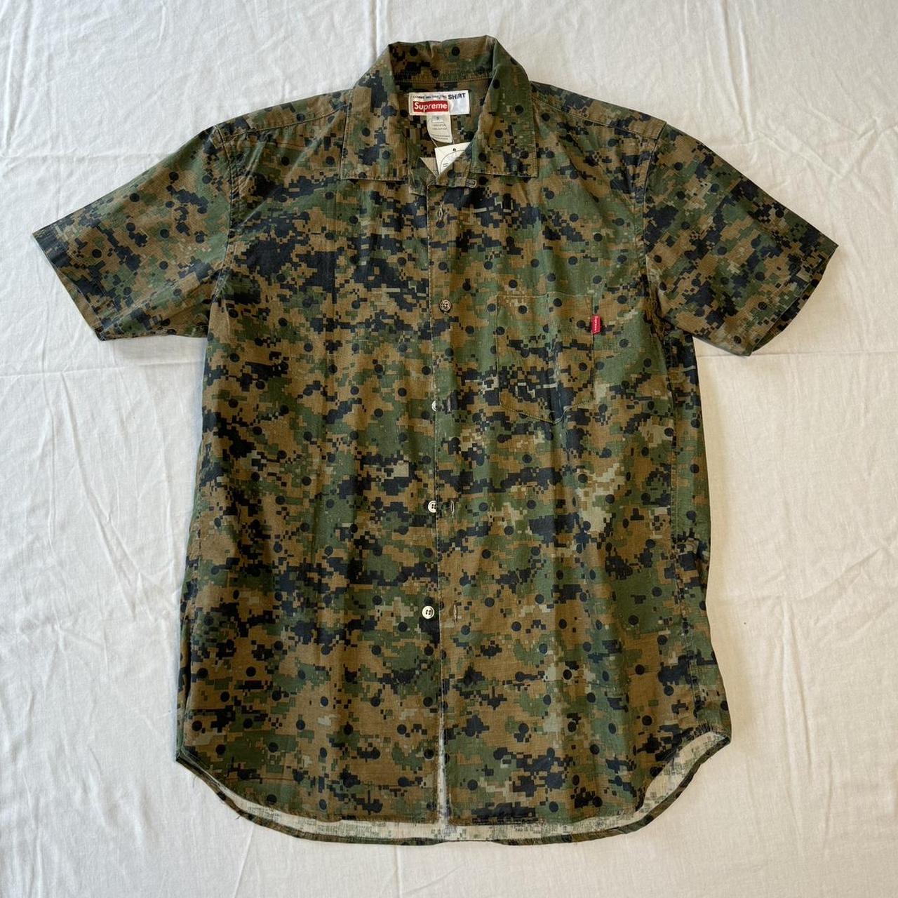 Camouflage Comme De Garcons Shirt Men's Play Comme Des