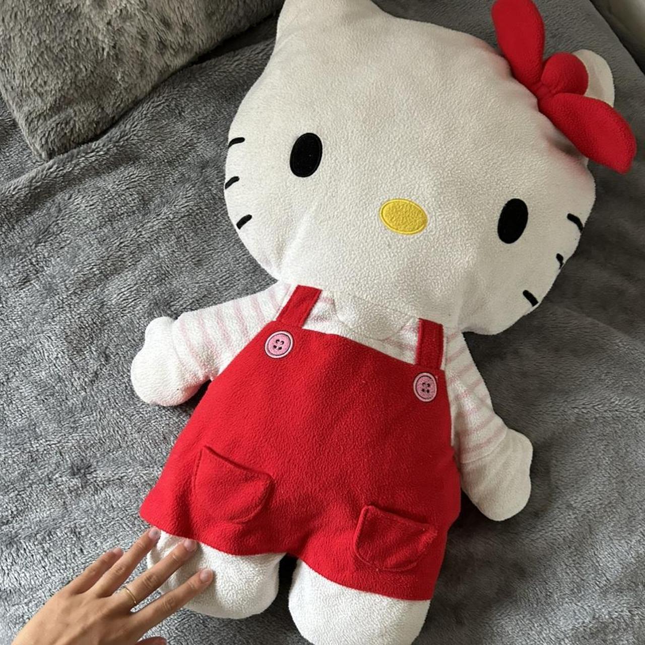 Giant hello kitty plushie soft toy #y2k #softgirl... - Depop