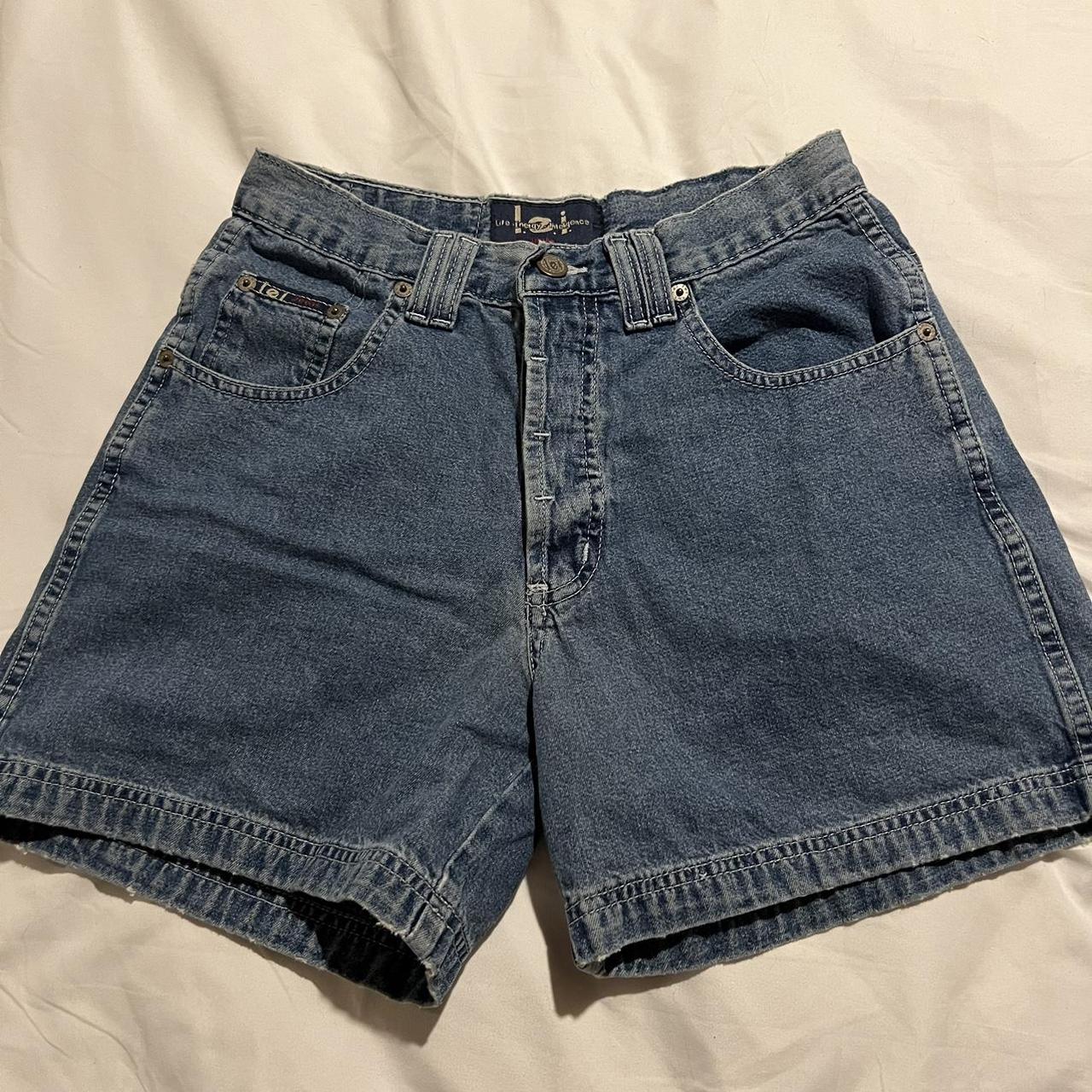 L.e.i. Women's Blue Shorts | Depop