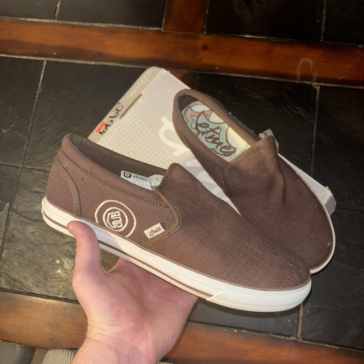 Etnies Women's Sneakers Brown/Grey US 10 – women's etnies slip