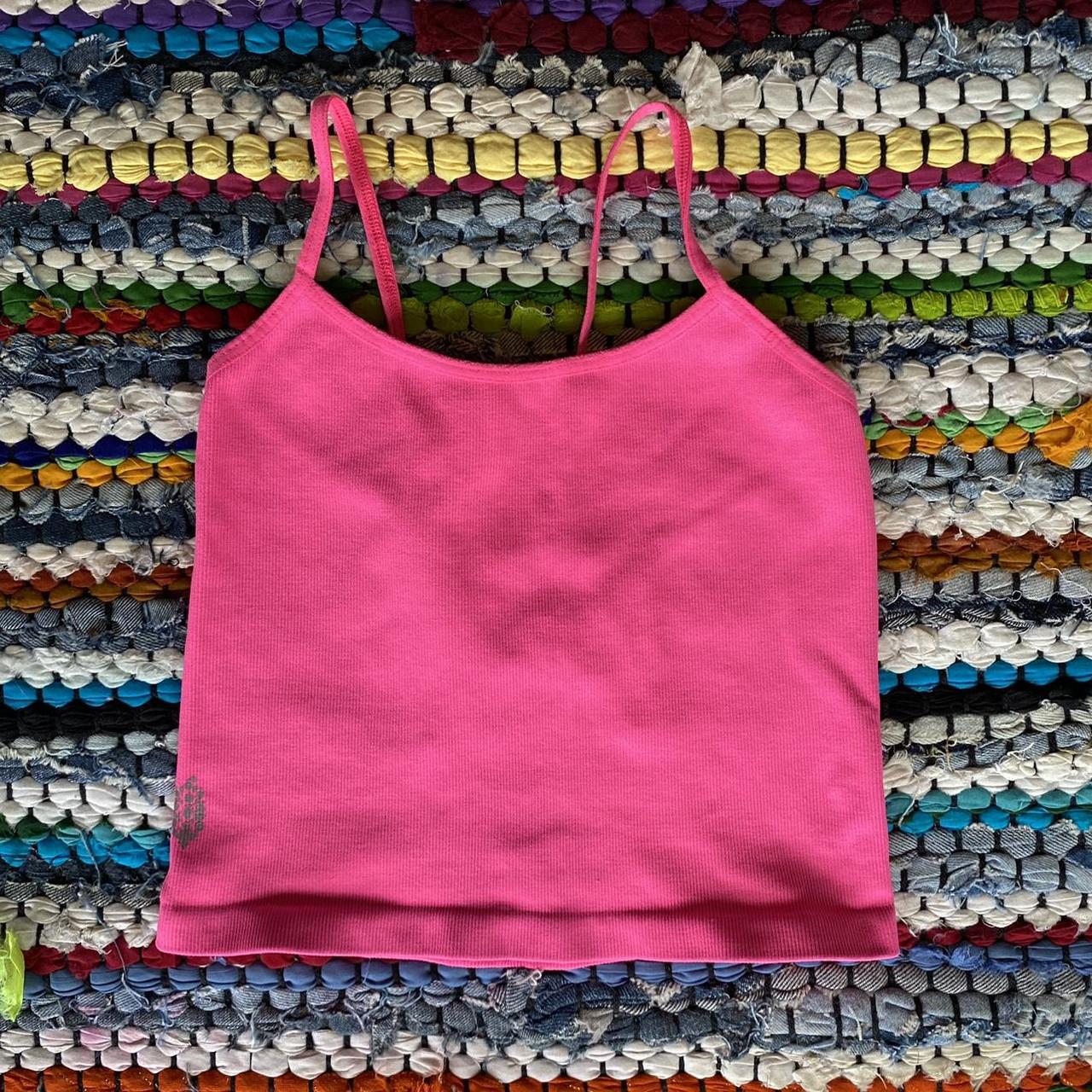 Free People Women's Pink Vests-tanks-camis | Depop
