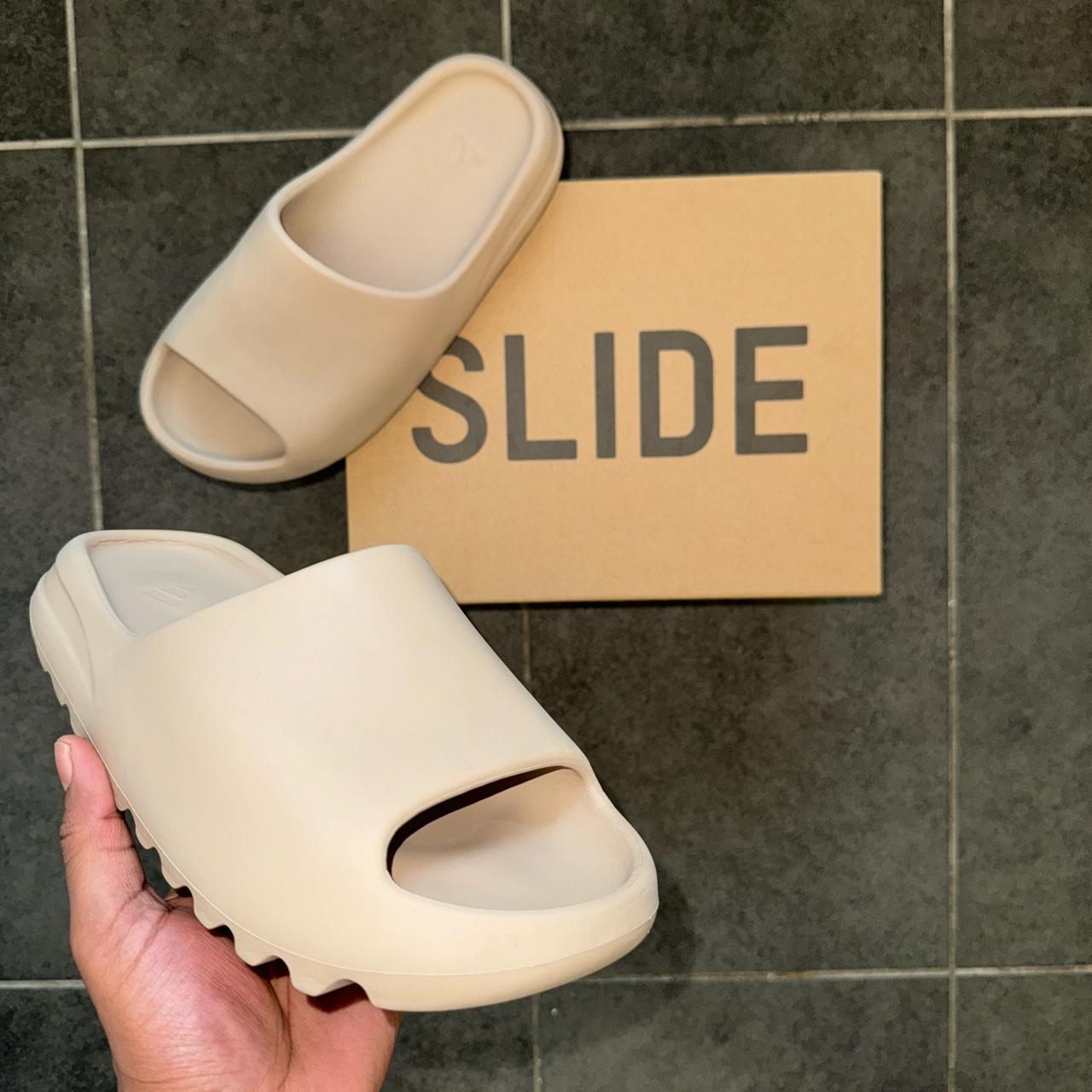 running yeezy slides