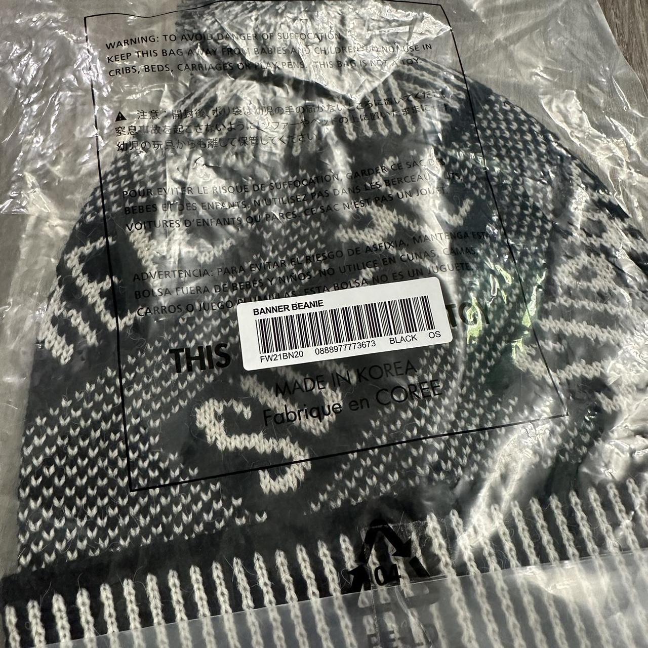 You are buying a brand new Supreme Banner Beanie... - Depop