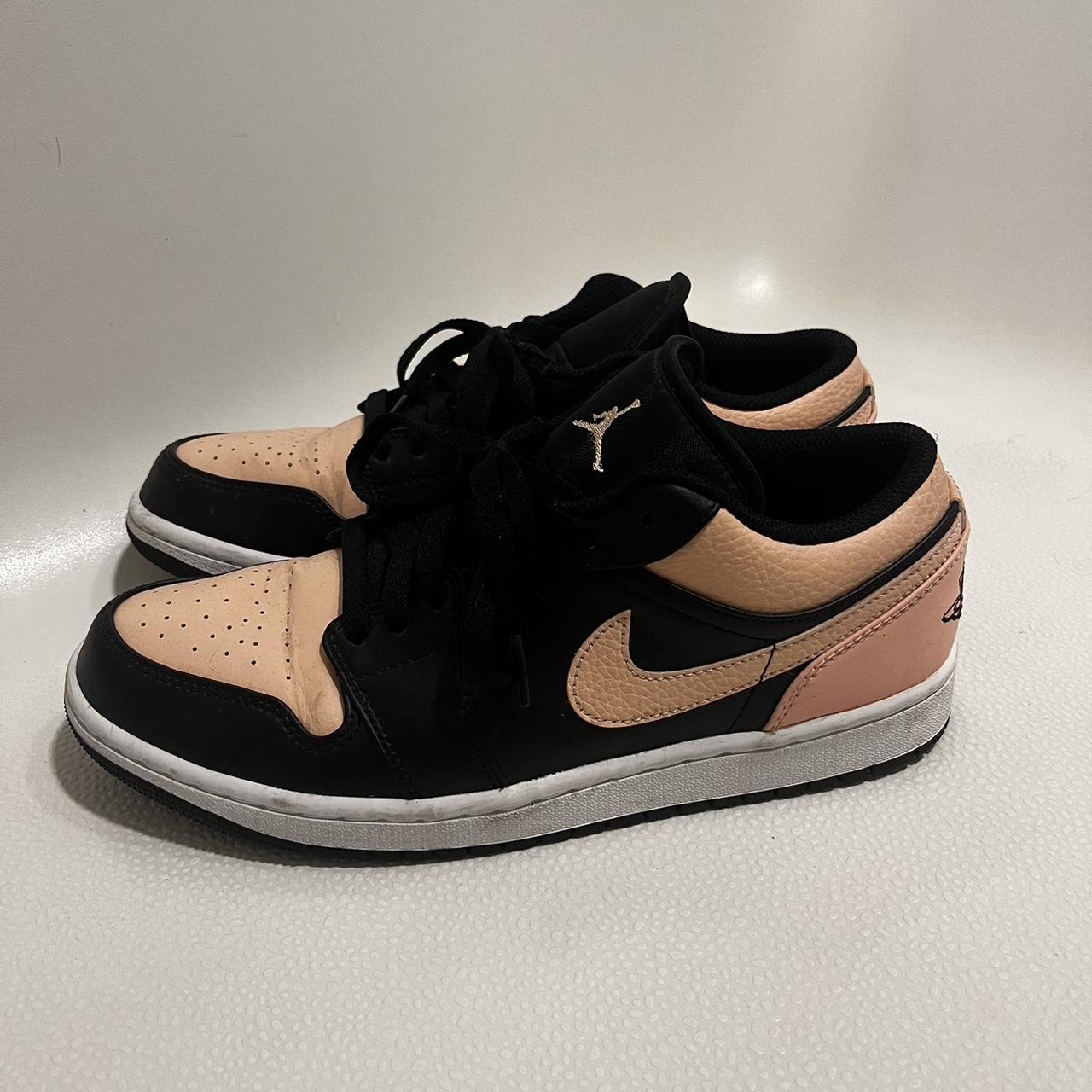 Nike Jordan 1 low pink black men’s 8.5 shoes have... - Depop