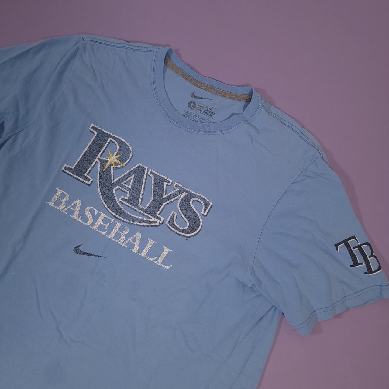 MLB Men's Shirt - Blue - L