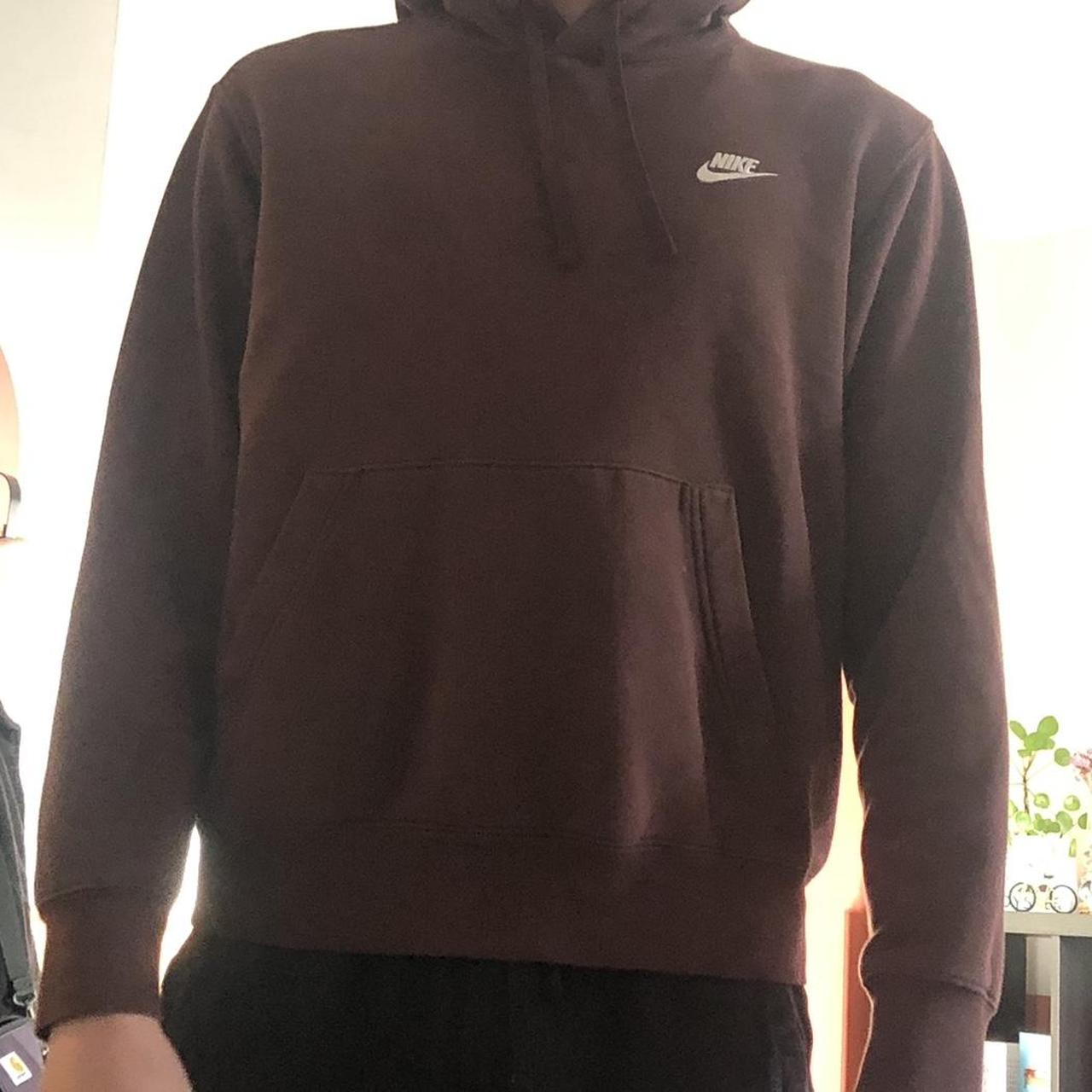 burgundy nike womens hoodie