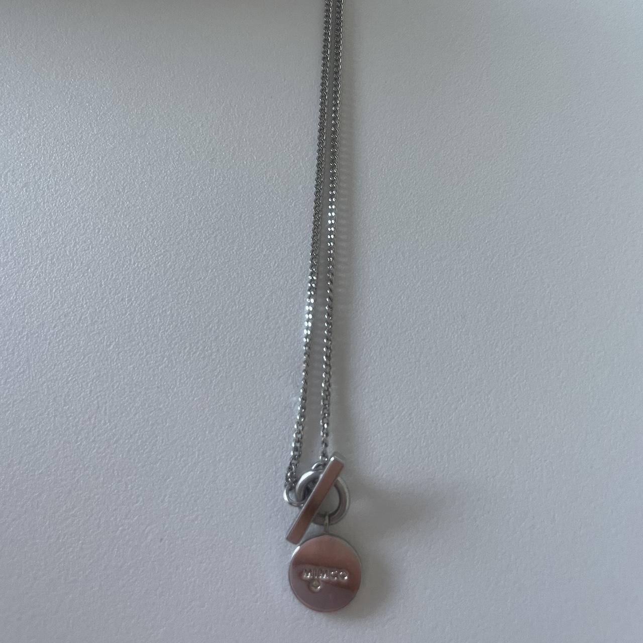 Mimco silver clearance necklace