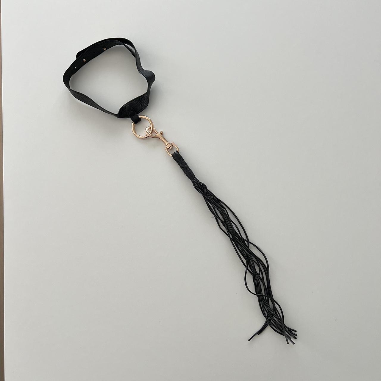 Tassel Whip Leather retailer Choker