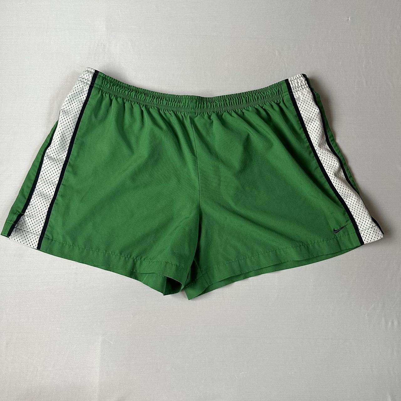 womens nike shorts green