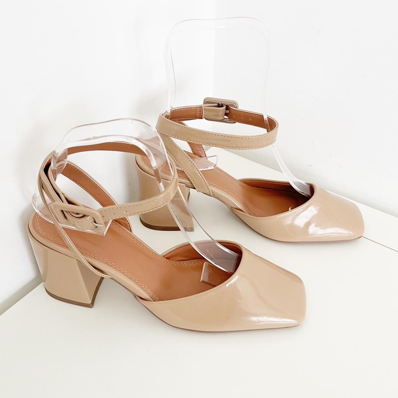 Nude block heels asos deals