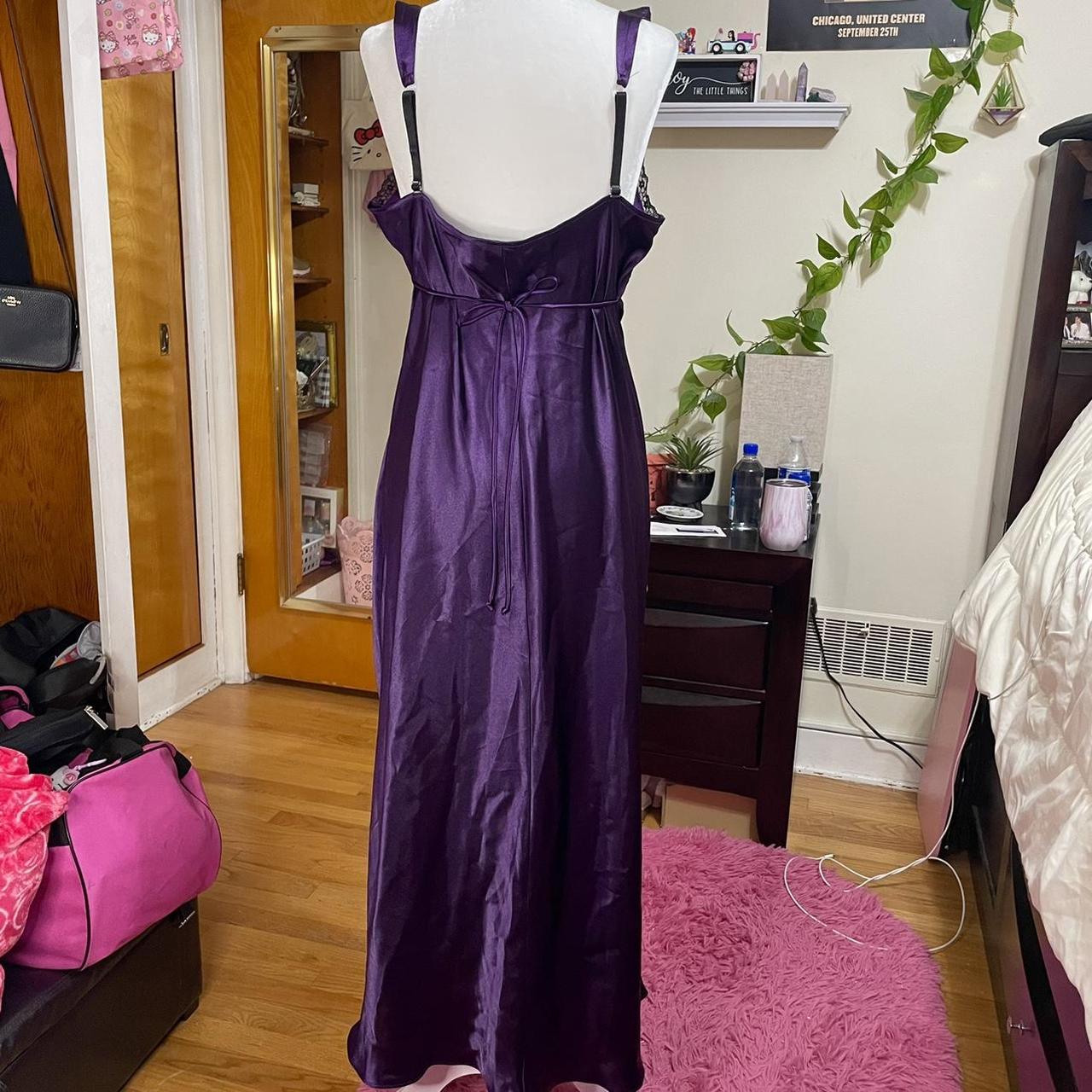 Twilight purple slip dress 🕸🕷 deep dark... Depop