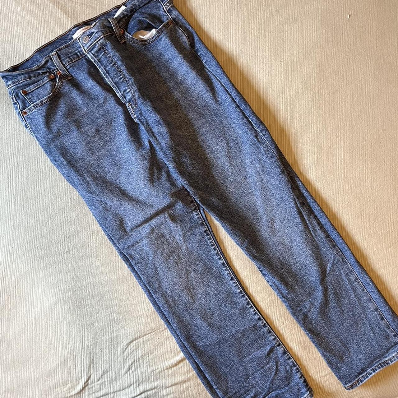 Women’s Levi Jeans Wedgie Straight 32 Button... Depop