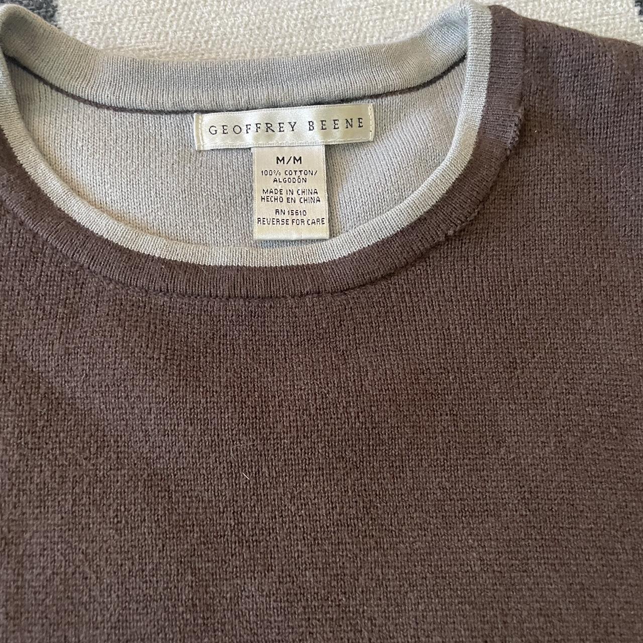 70s inspired brown crew neck Perf condition - Depop