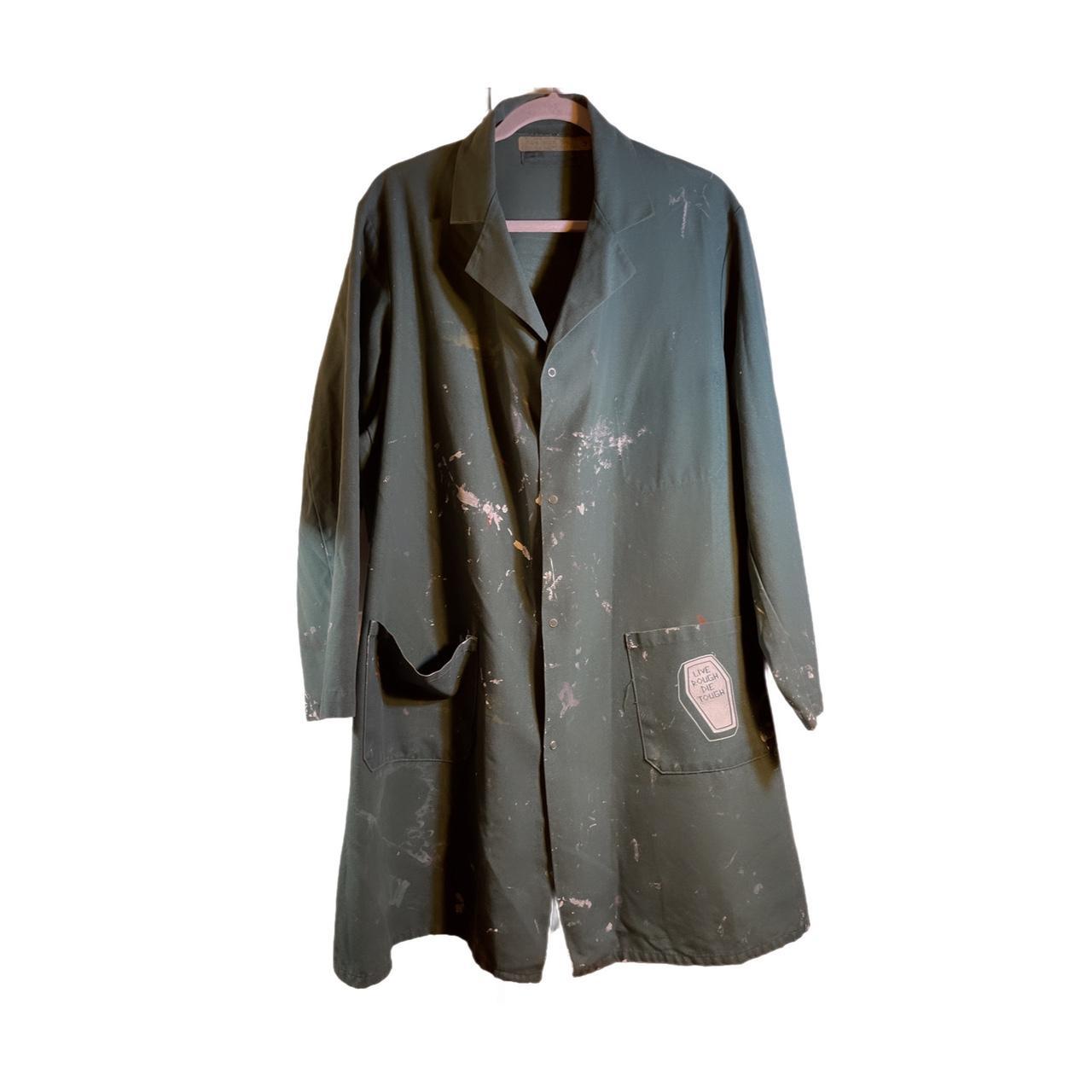 LiveRoughDieTough Paint Splatter Lab Trench. Bought... - Depop