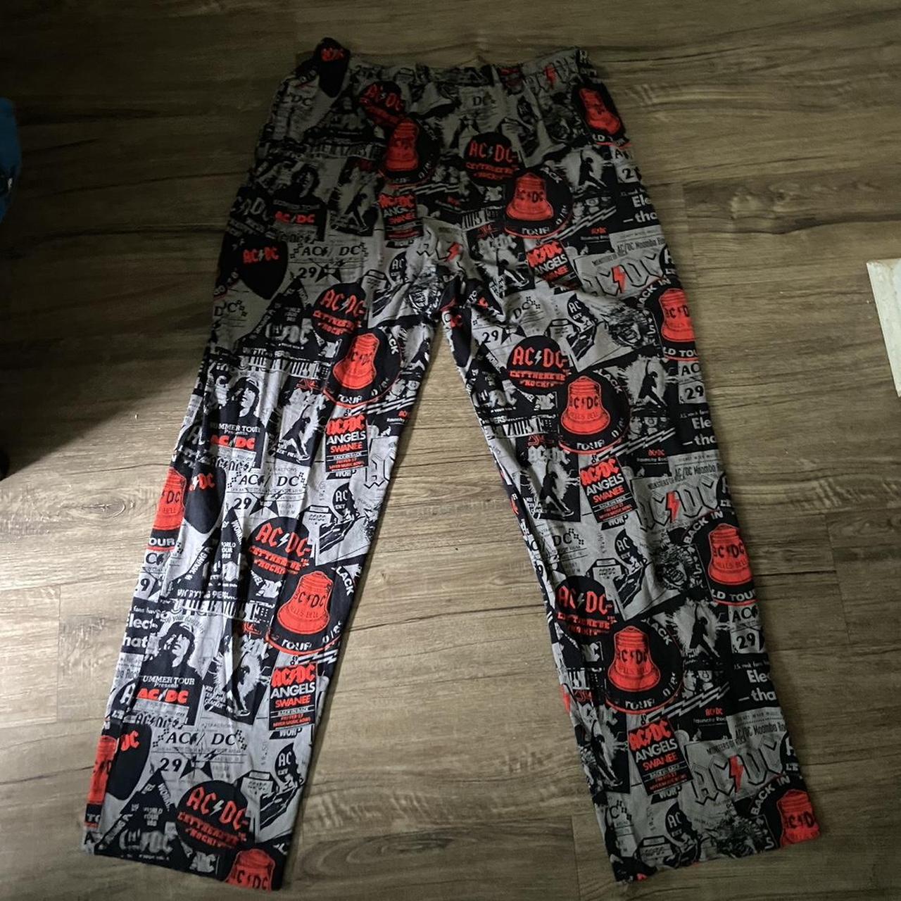 ACDC Pajamas Good condition no flaws, Size XL but... - Depop