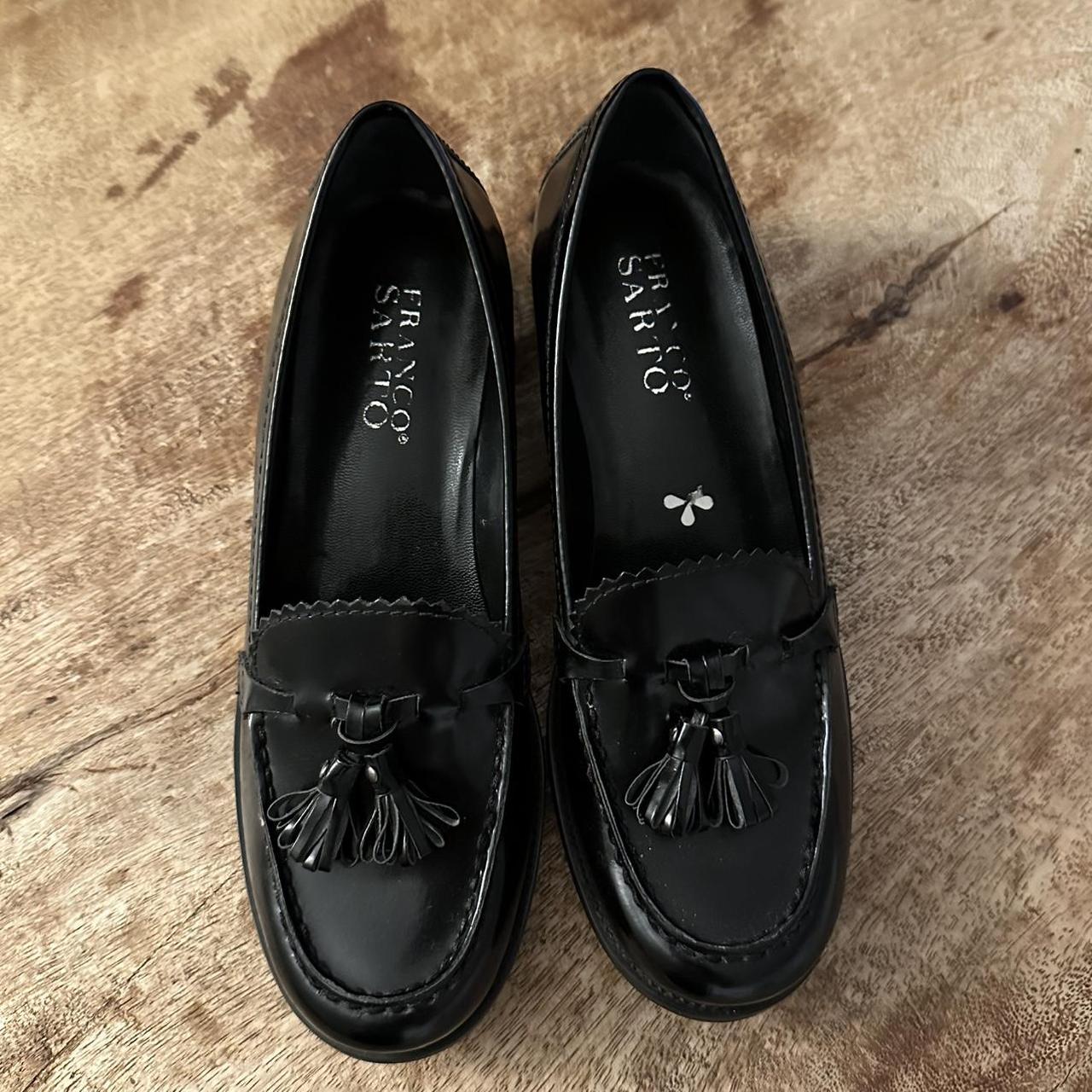 franco sarto leather loafers