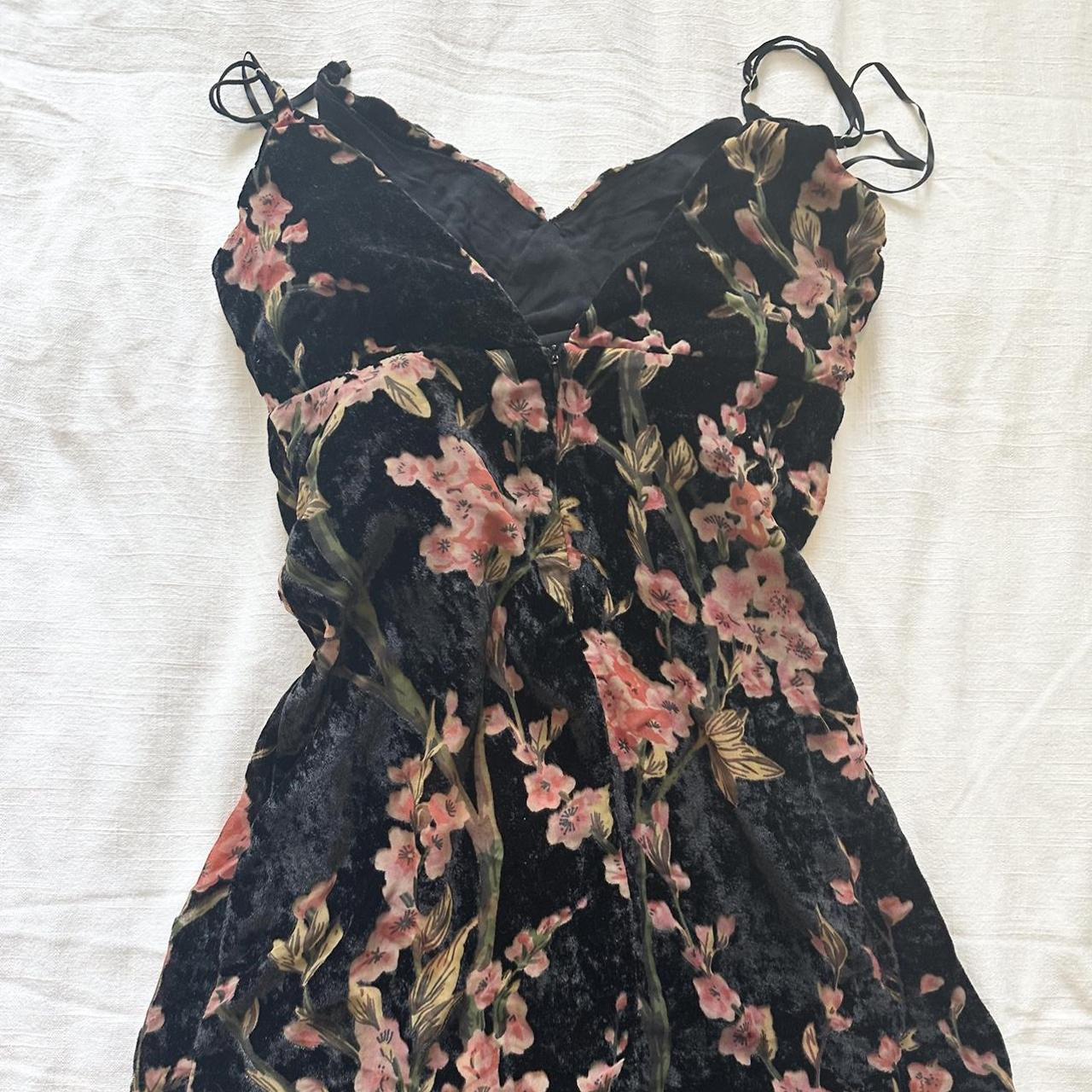 Women's Pink and Black Dress | Depop