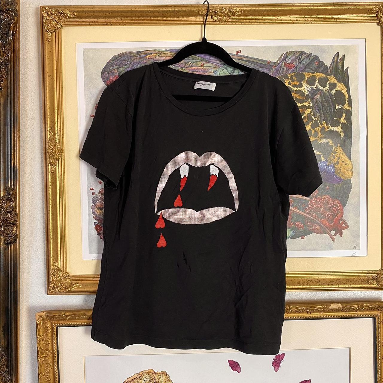 ysl vampire t shirt