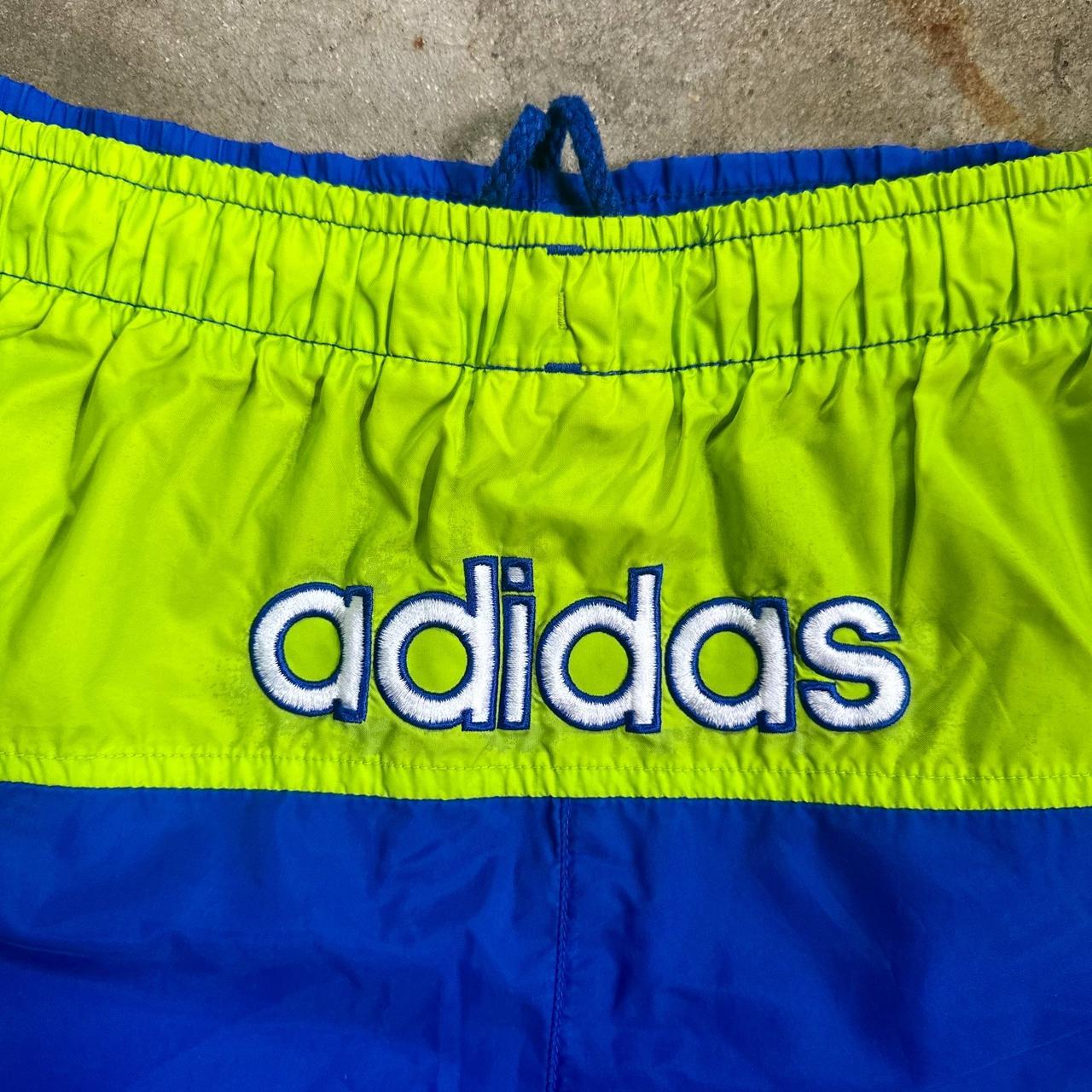 Y2K Adidas Basketball Shorts - University of - Depop