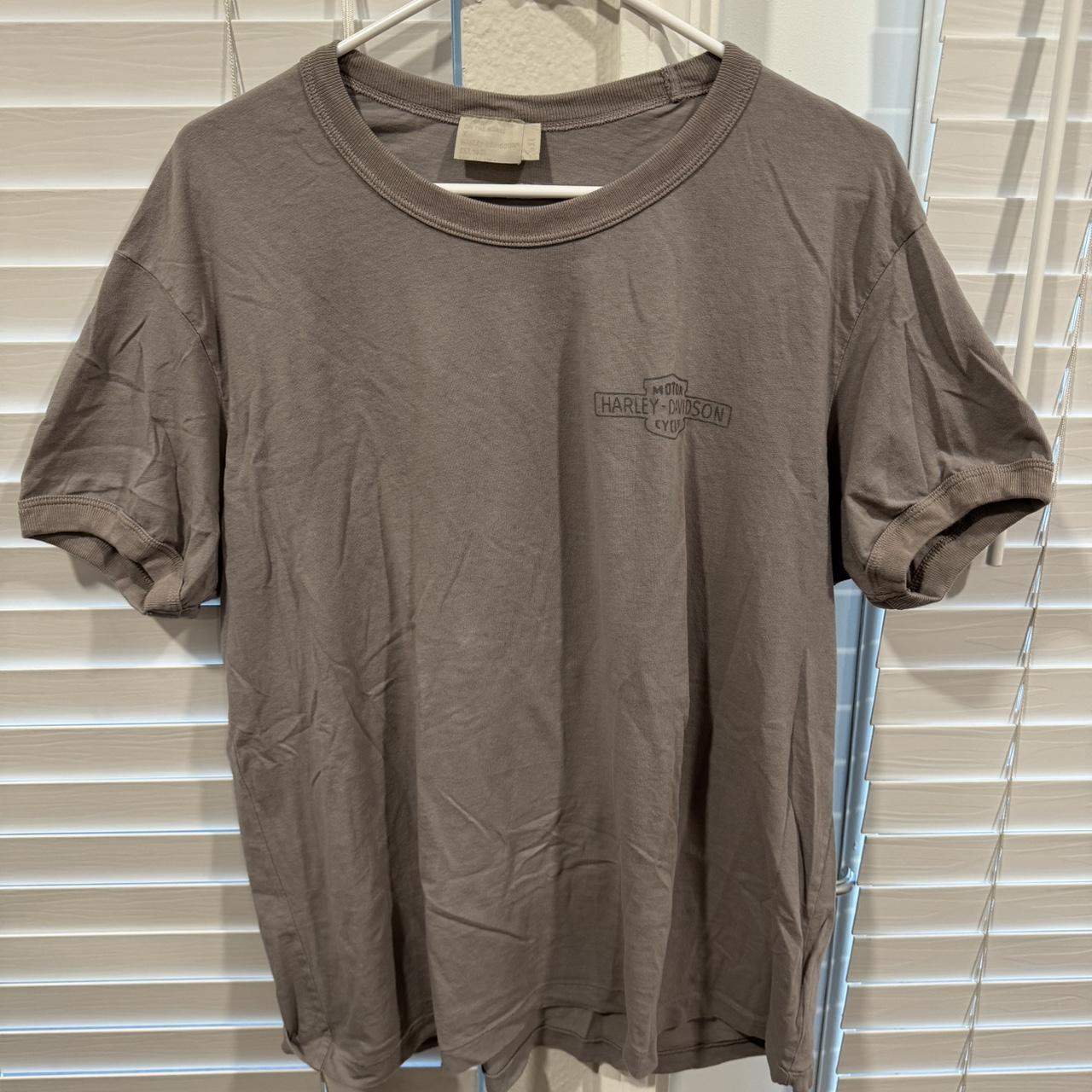 【Harley-Davidson】On the Roam★コラボ リンガーTシャツ On the Roam x H-D Knucklehead T-Shirt - Jet Black | Harley