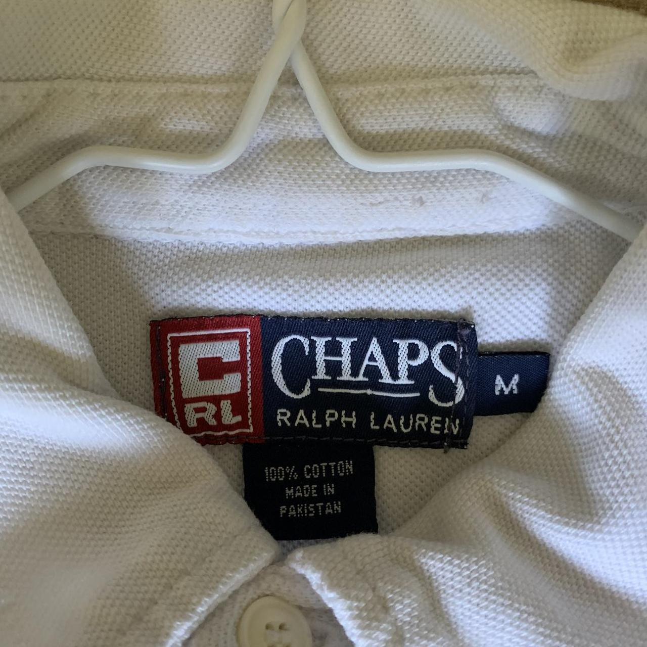 Vintage Chaps Ralph Lauren Polo shirt Back Depop