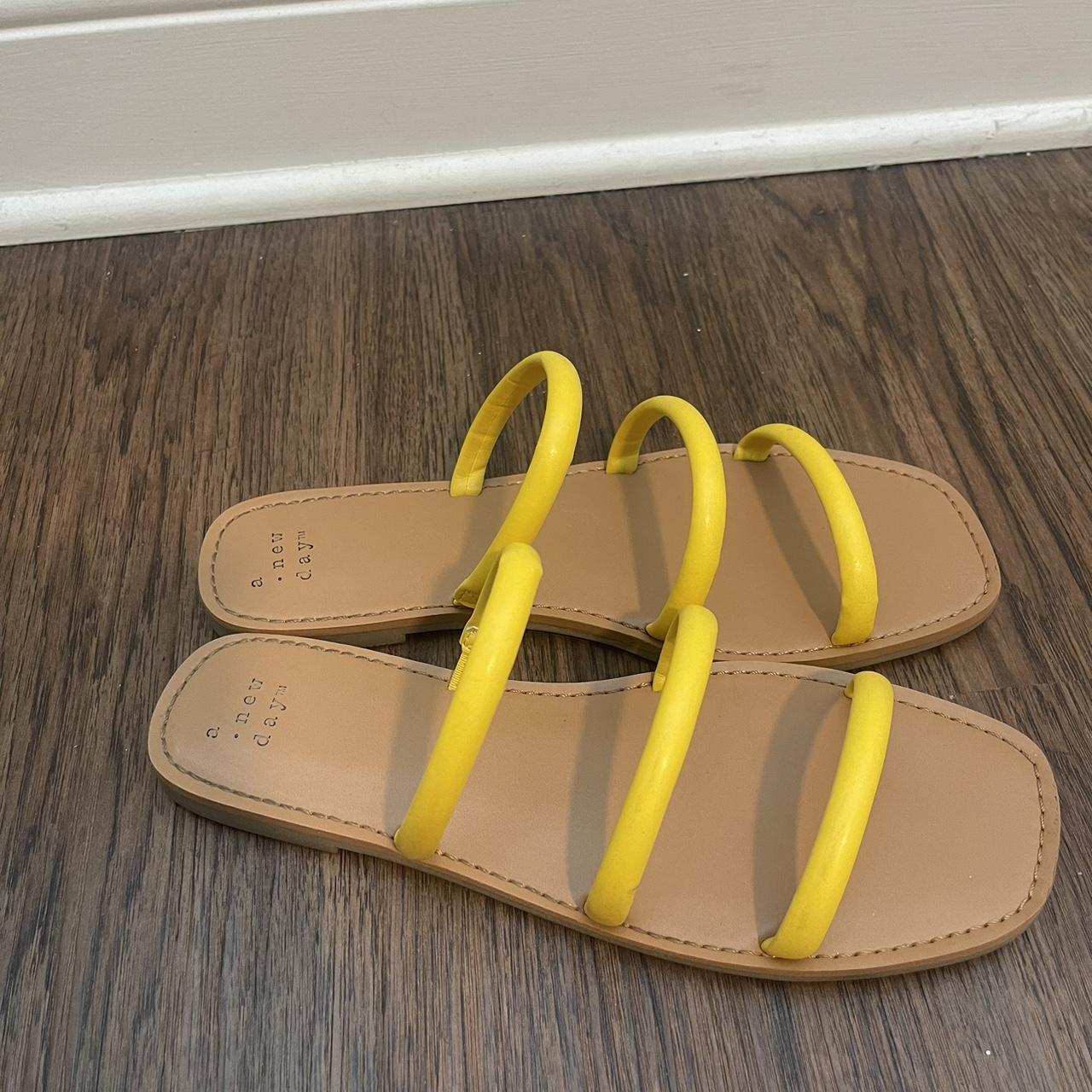 Yellow sandals 2024 target