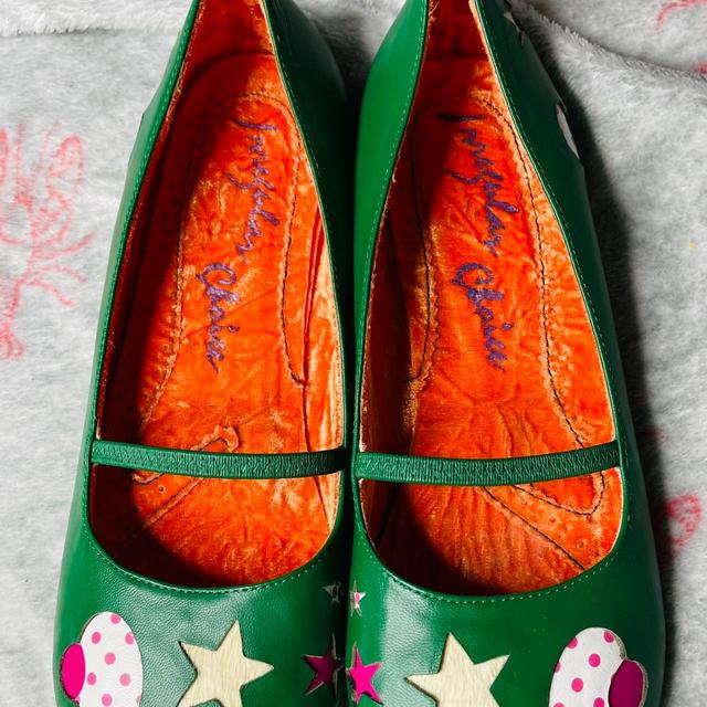 Irregular Choice Magic Mushroom Leather Ladies Split. Depop