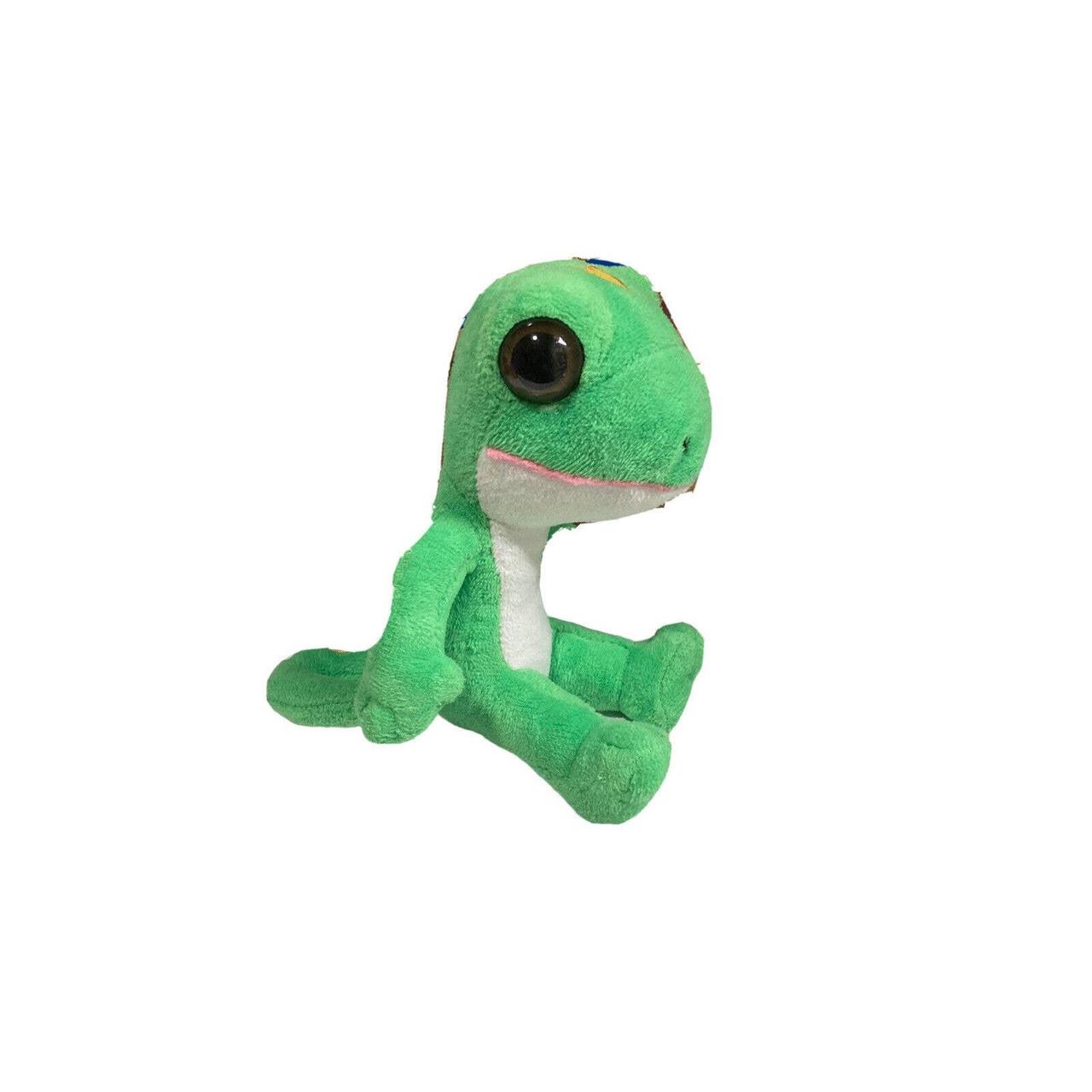 green lizard stuffed animal