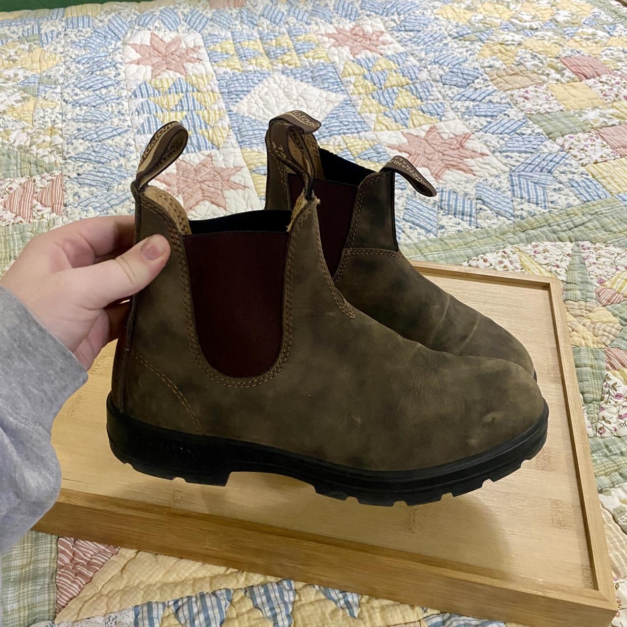 Blundstones 585 Rustic Brown Chelsea Boots These... Depop