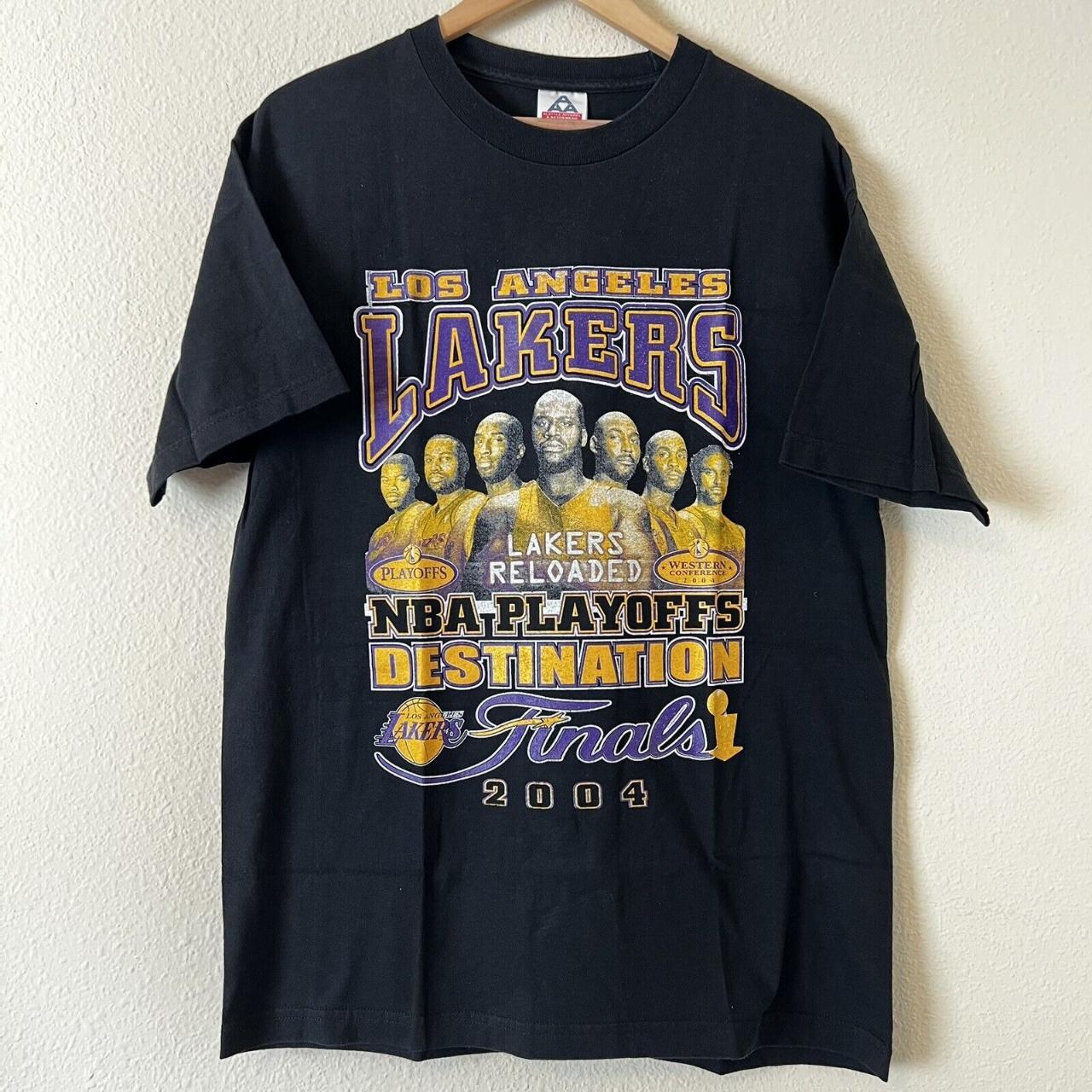 Vintage Y2K The Fisher Fling LA Times Lakers 0.04 Second Shot T-Shirt
